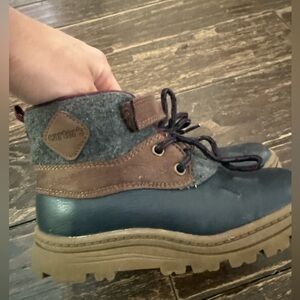 Carter's Kids' Gray and Brown Boots